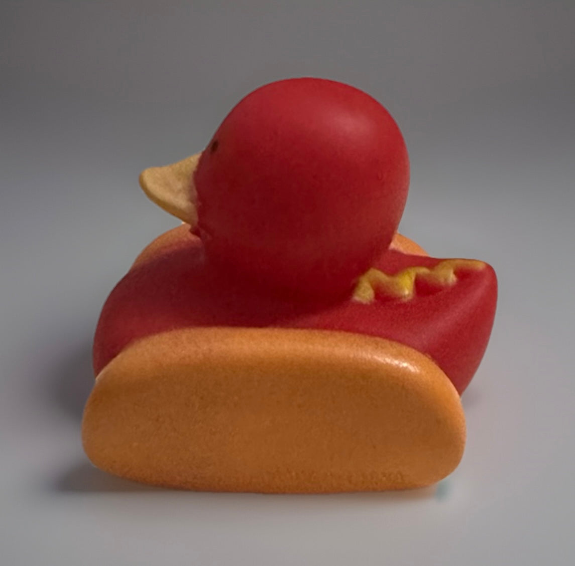Hot Dog Rubber Duck 2”