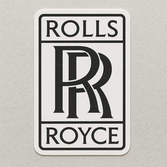 Rolls Royce Sticker by Reed’s Rubber Ducks