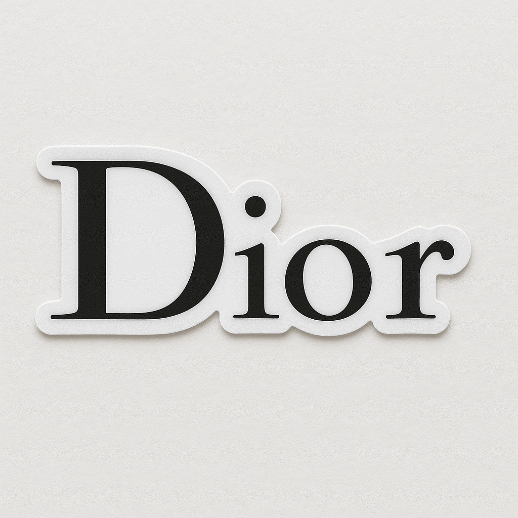 Dior Vinyl Sticker by Reed’s Rubber Ducks