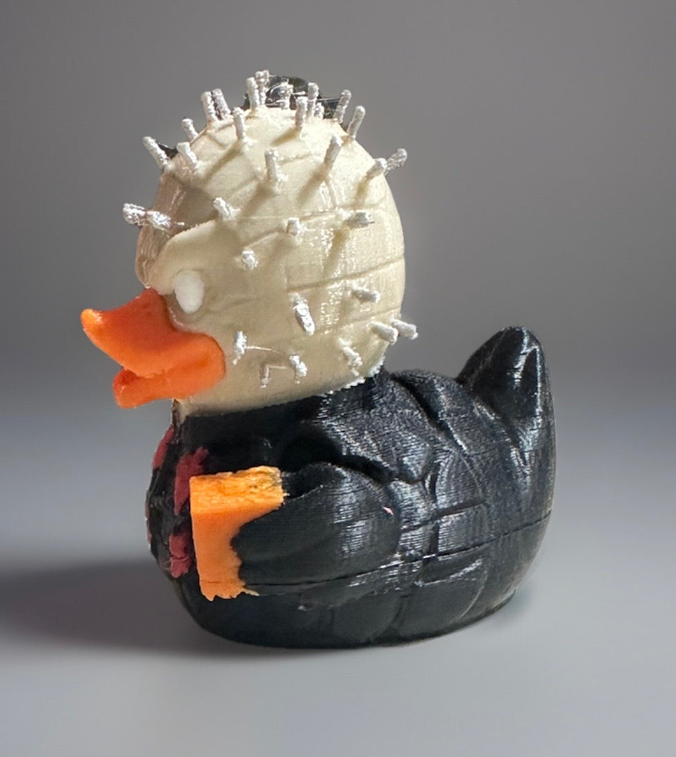 3D Printed Pinhead Duck made by Reeds Rubber Ducks and Sensory Shop