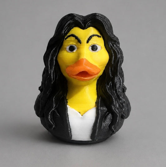 3D Printed Duck “Cher” made by Reed’s Rubber Ducks and Sensory Shop