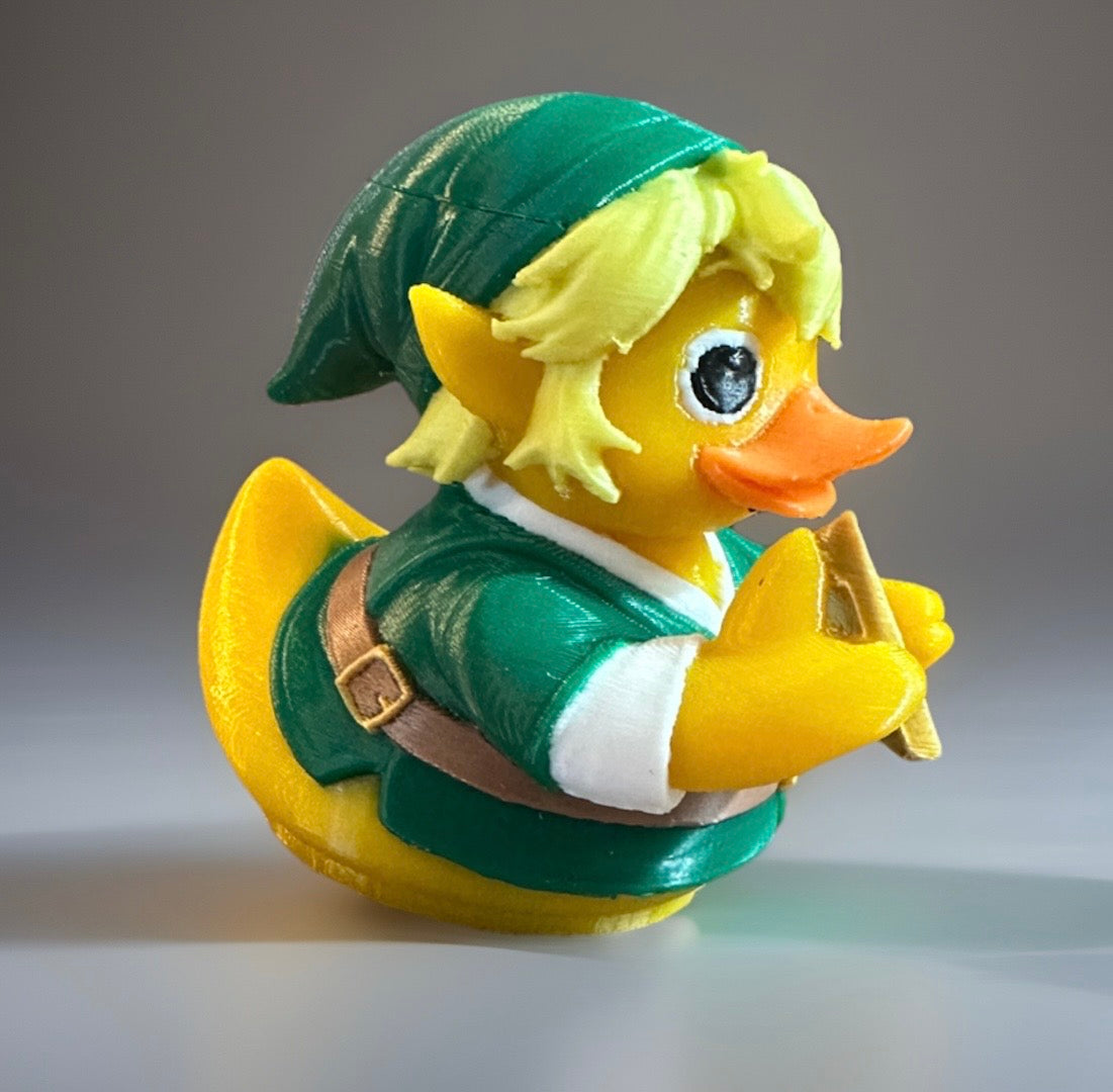 Reed's 3D Link from Zelda Duck-Collectible