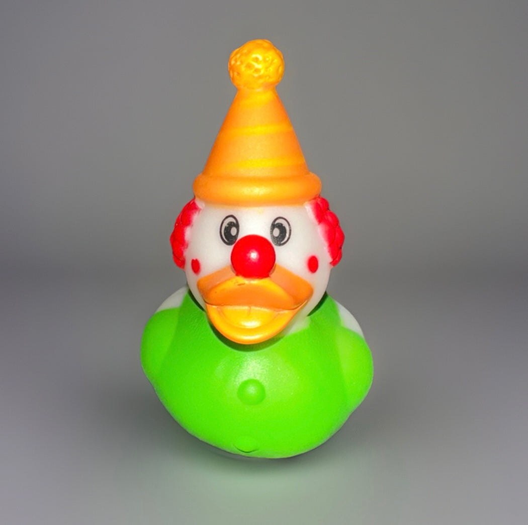 Clown Rubber Duck 2”