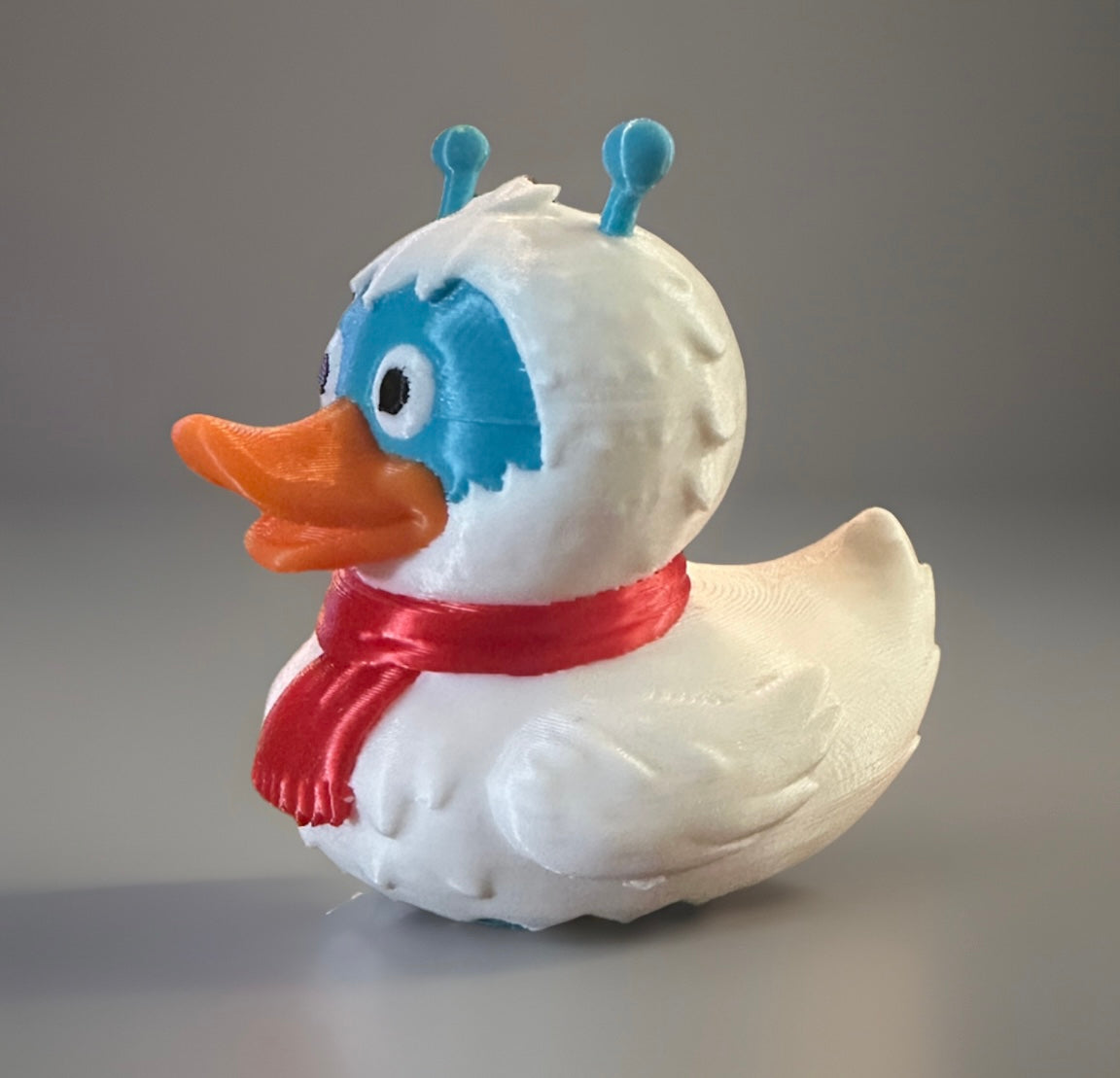 Reed's 3D Printed Abominable Snowman Duck-Collectible