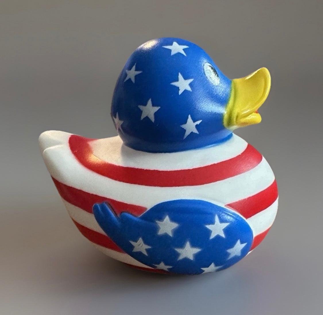 Red White and Blue Rubber Duck 3.5”