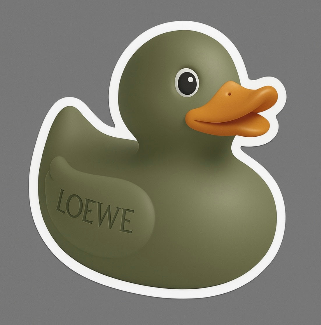Loewe Rubber Duck Sticker by Reed’s Rubber Ducks