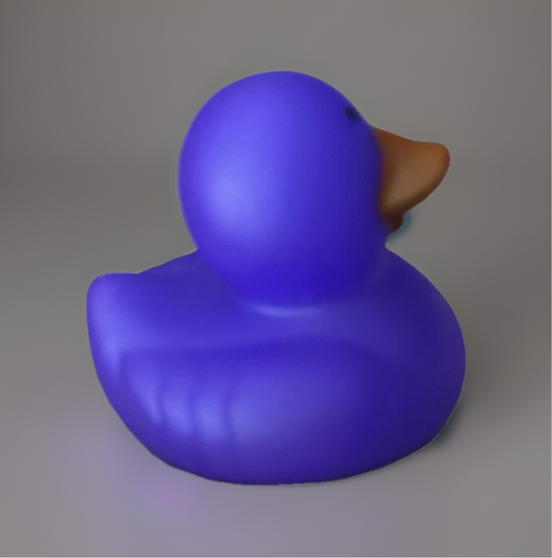 Purple Color Changing Rubber Duck 2”