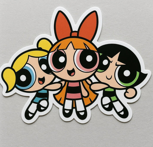 Power Puff Girls Sticker