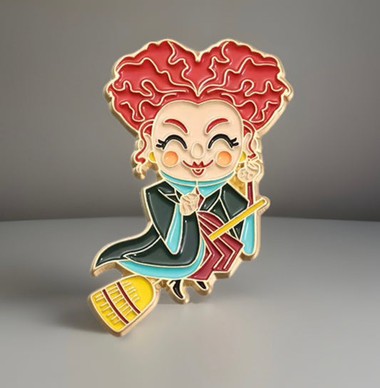 Hocus Pocus Winifred Sanderson Enamel Pins Brooch
