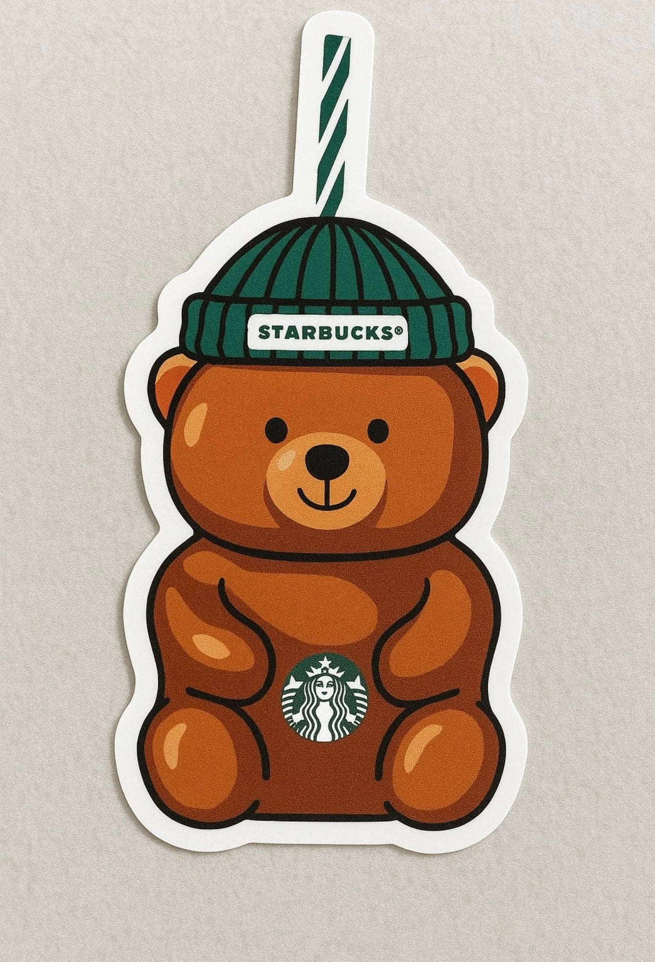 Starbucks Bearista Cup Sticker by Reed’s Rubber Ducks