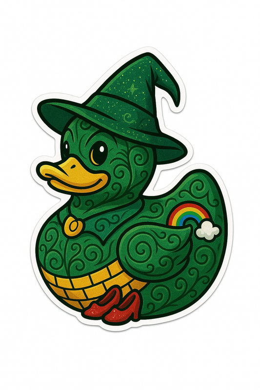 Wizard of Oz Die-cut Vinyl Sticker by Reed’s Rubber Ducks