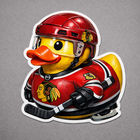 Chicago Blackhawks Die-Cut Vinyl Waterproof Sticker