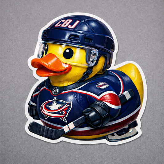 Columbus Blue Jackets Die-Cut Vinyl Waterproof Sticker